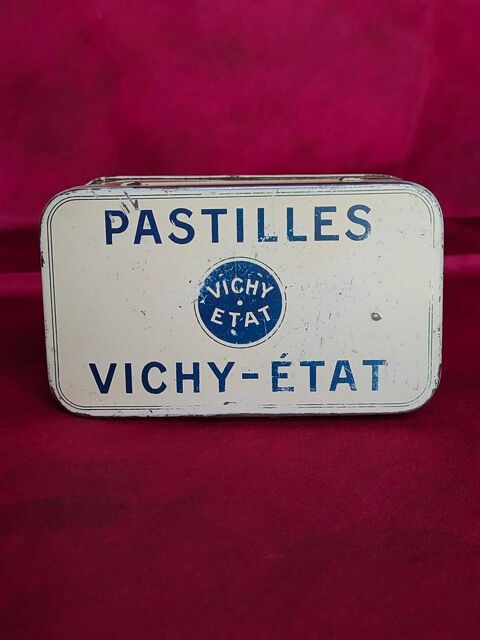 Ancienne boite de pastilles de vichy vide pour collectionneur ( n�10) 5 Avermes (03)