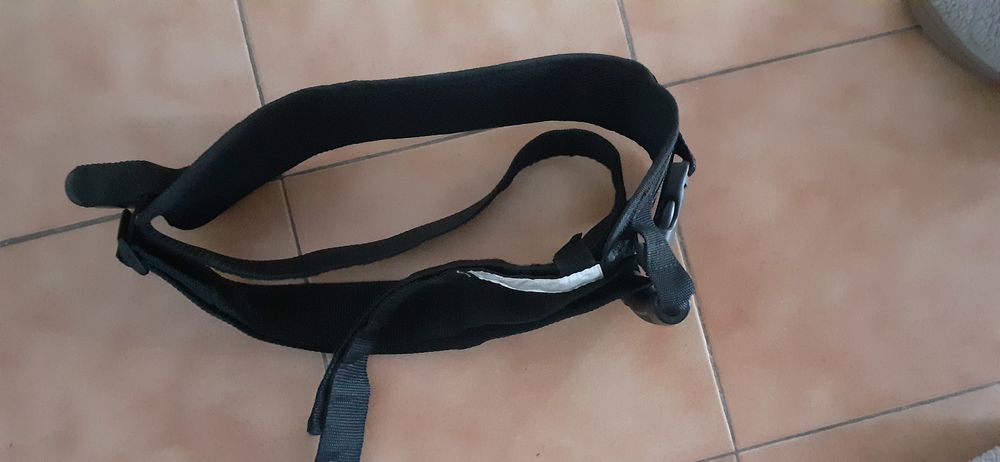 Ceinture motard poign&eacute;es de maintien passager Oxford noire/ Vêtements