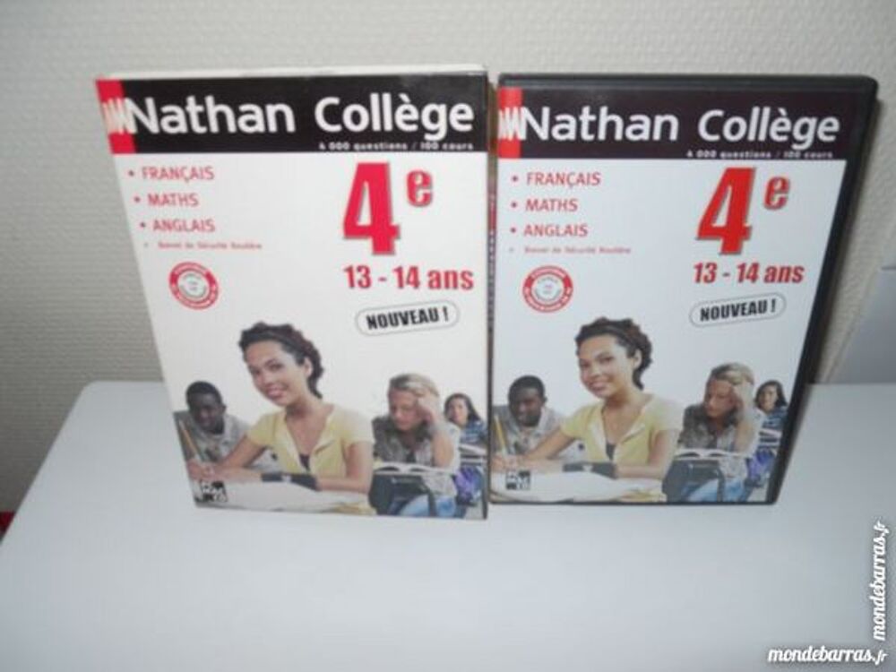 NATHAN Coll&egrave;ge 4&egrave; 13/14 ans Matériel informatique