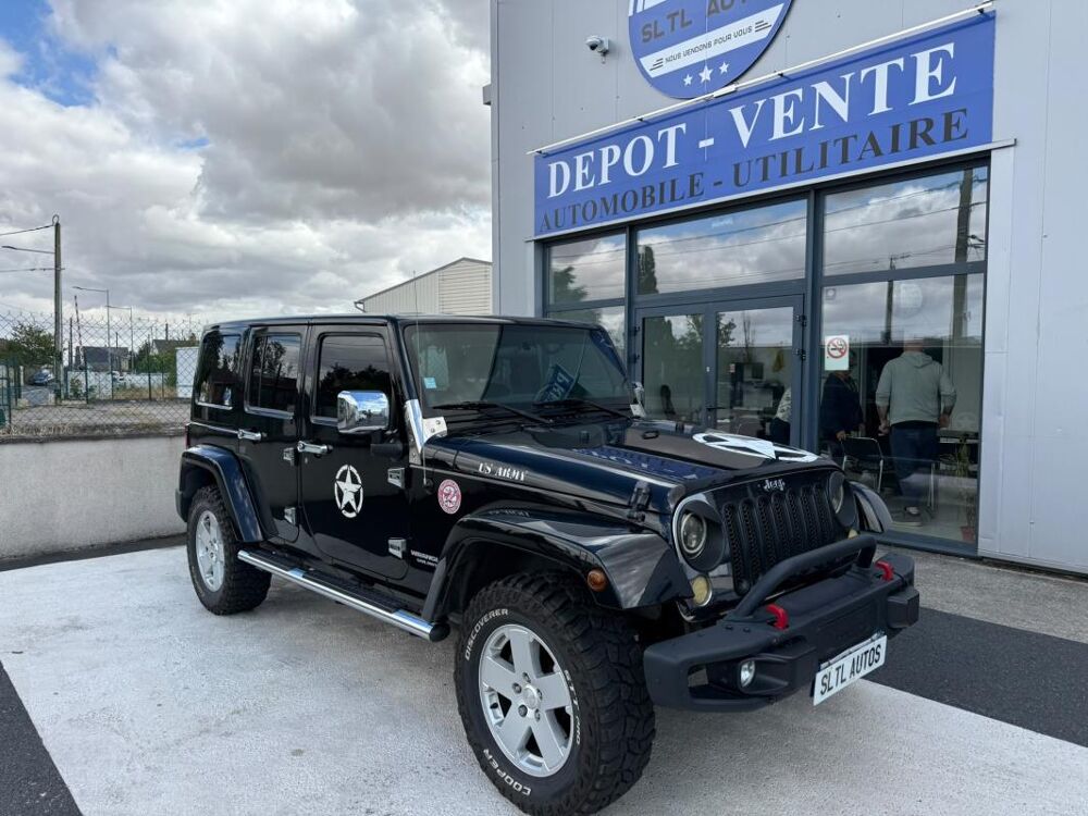 Wrangler SAHARA 2.8 CRD 4X4 200CH GARANTIE 6 MOIS / REPRISE POSSIBLE 2013 occasion 36300 Le Blanc