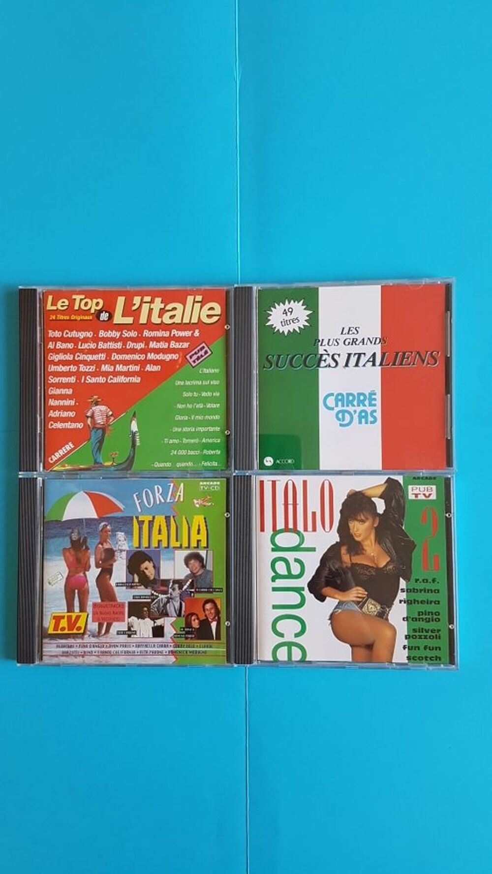 L'ITALIE EN CD CD et vinyles