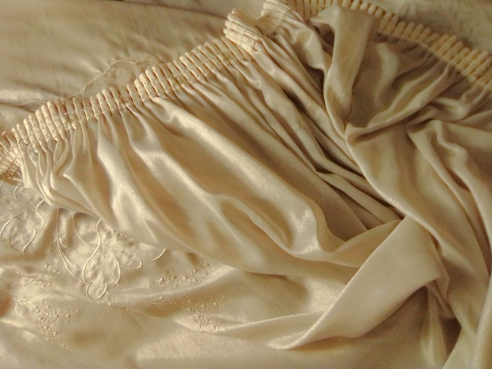 Rideau Brod&eacute; en polyester Décoration