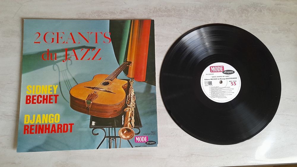 SIDNEY BECHET et DJANGO REINHARDT vinyle 33T CD et vinyles