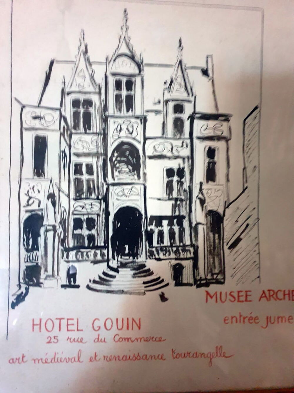 Dessin &agrave; l'encre de chine, unique et sign&eacute;...
Livres et BD