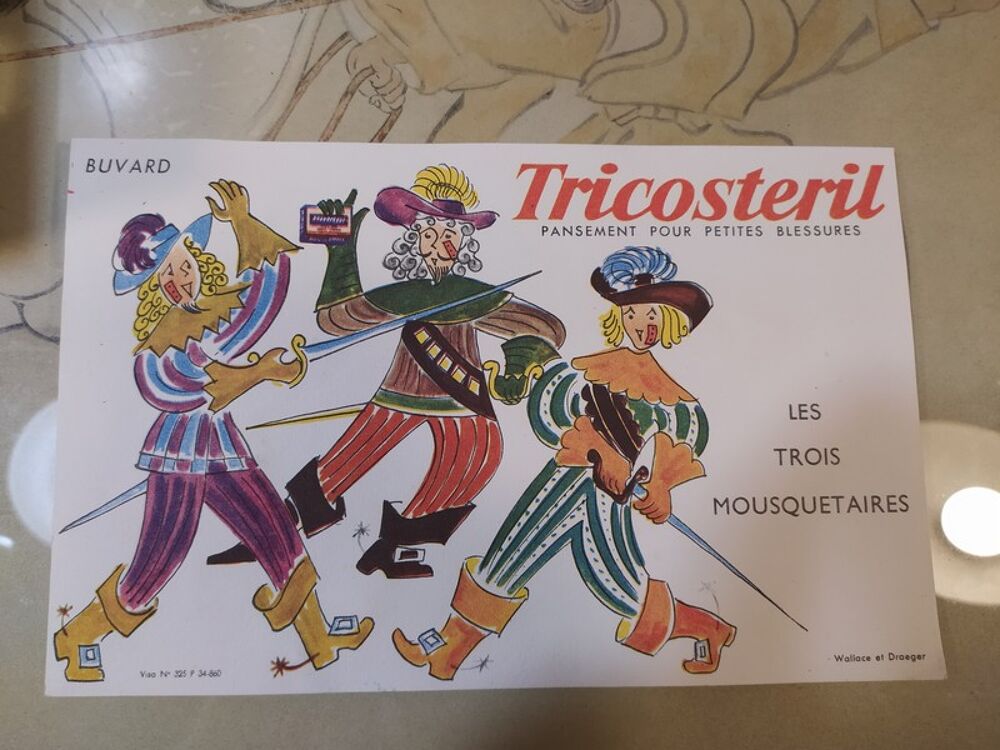 Anciens Buvards Publicitaires de Collection 