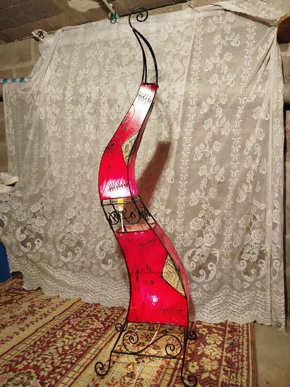 Lampe sur Pied Design Multicolore Décoration