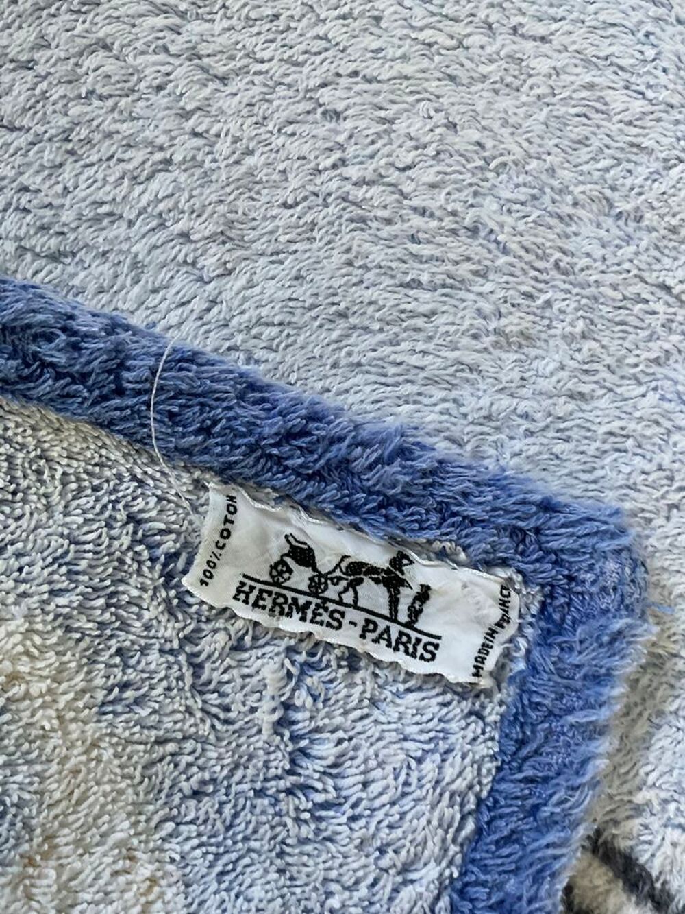 Serviette de plage marque Hermes 