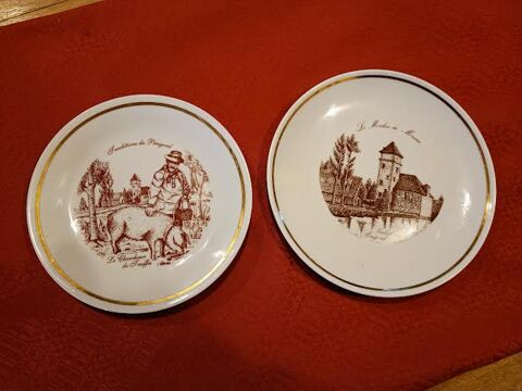 2 ASSIETTES NUMEROTEES ET SIGNEES VALAURIS 25 Saint-Jean-du-Cardonnay (76)