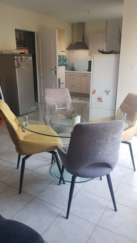Très belle table à manger en verre extensible et modulable Frontignan (34)