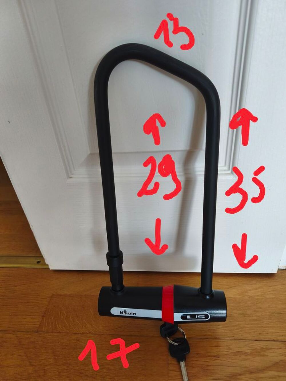 Antivol U v&eacute;lo Btwin Vélos