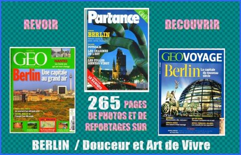 BERLIN - géo - ALLEMAGNE / prixportcompris 16 Lille (59)
