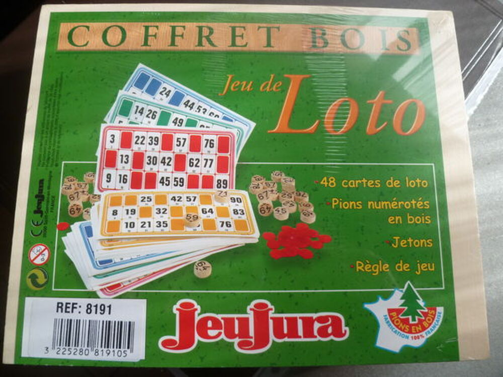 Jeu du LOTO coffret en bois Jeux / jouets