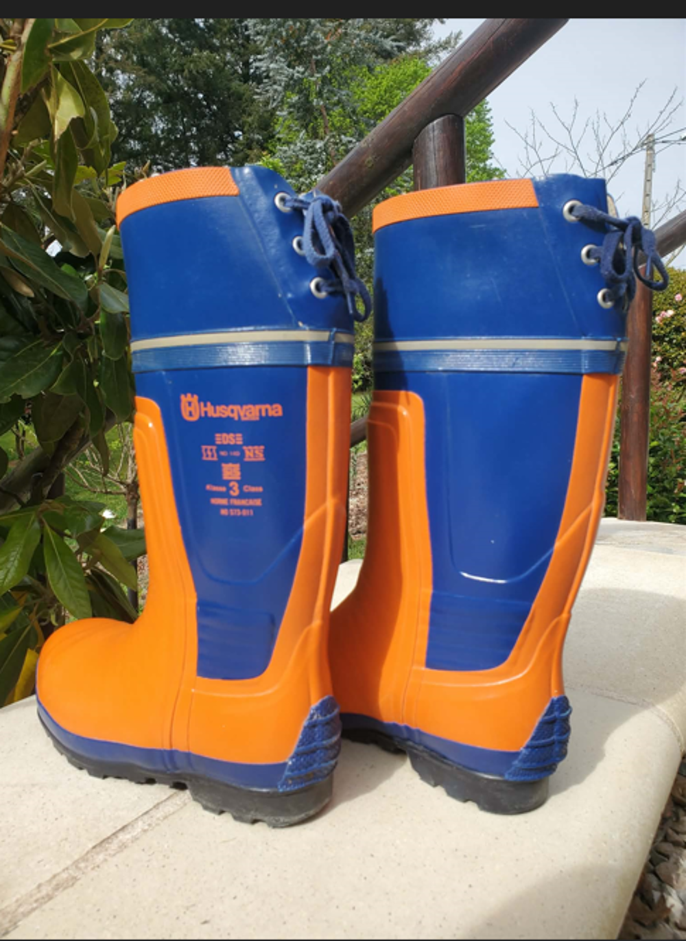 BOTTES HUSQVARNA DE PROTECTION / B&ucirc;cheronnage / Abattage Chaussures