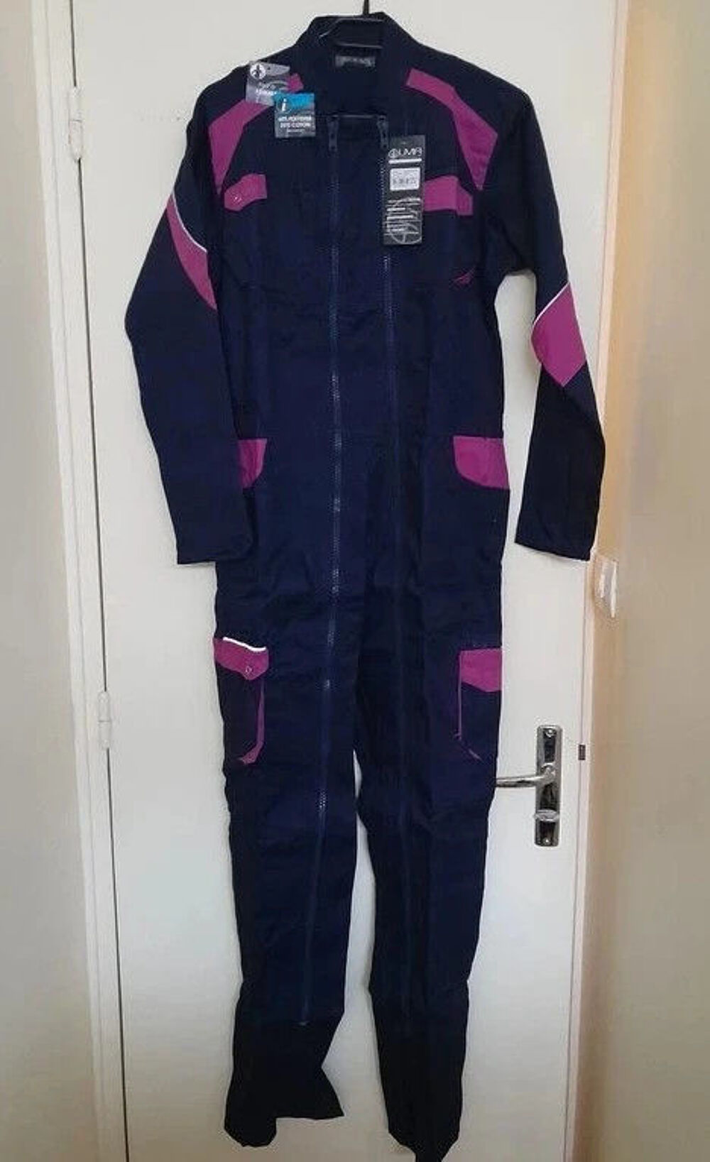 Combinaison de travail - Femme - LMA - Double zip - Taille M Vêtements