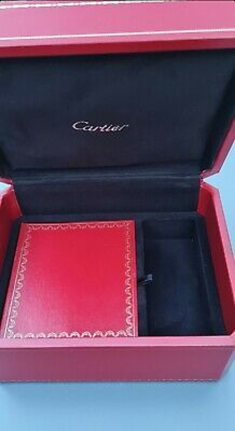 GRAND COFFRET BO&Icirc;TE RARE VINTAGE POUR MONTRE CARTIER Bijoux et montres