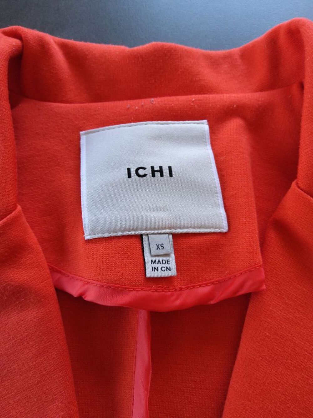 VESTE "ICHI" orange XS Vêtements