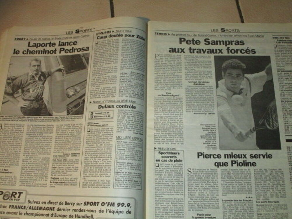 VIEUX JOURNAL PARISIEN MAI 1998 football "liste des 22" 