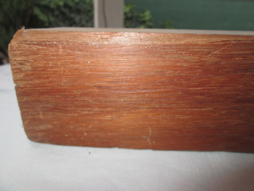Rabot bois ancien de menuisier, rabot de longrain varlope Bricolage