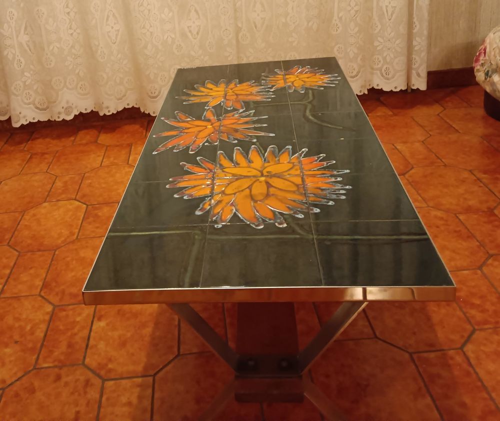 Table basse Tournesols vintage Meubles