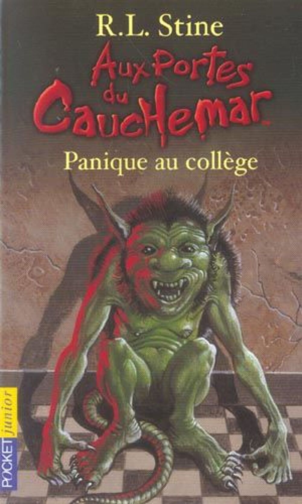 Aux portes du cauchemar t.11 ; panique au coll&egrave;ge Livres et BD