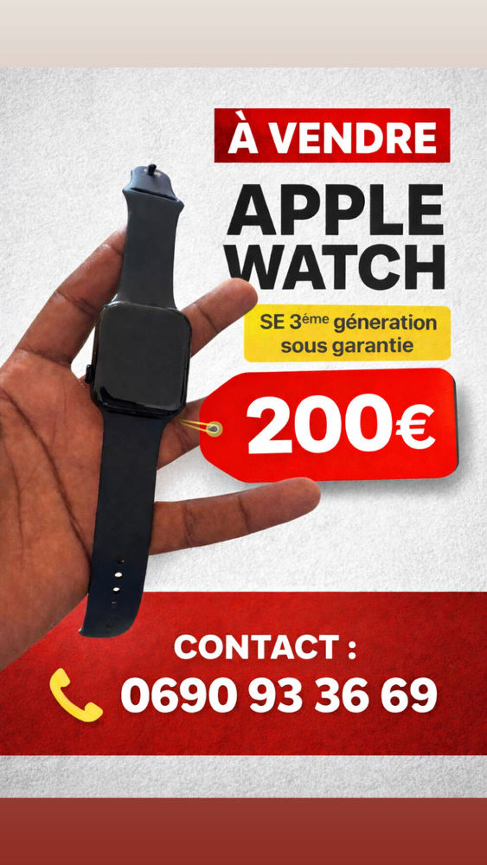 APPLE WATCH ( SOUS GARANTIE) Matériel informatique