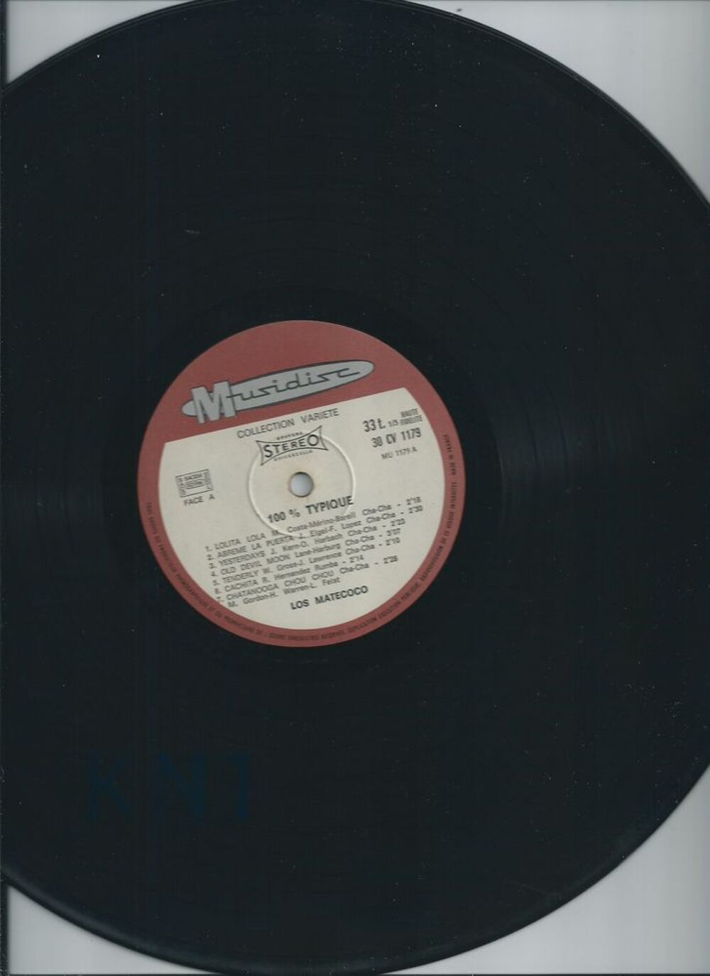vinyle 33 T los matecoco 100% Typique CD et vinyles