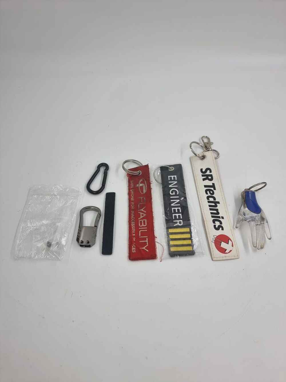 Lot de 5 porte-cl&eacute; Vêtements
