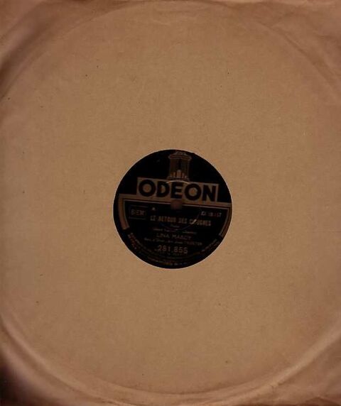Disque Vinyl LINA MARGY 78 tours COEUR D'OISEAU + RETOUR CIG 4 Antony (92)
