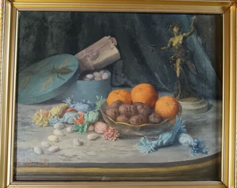 Tableau Ecole du XXème CHEVREUIL 480 Rennes (35)