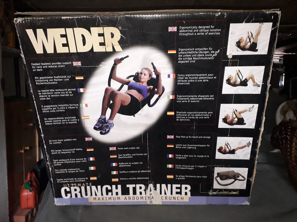 Tapis musculation Weider Sports