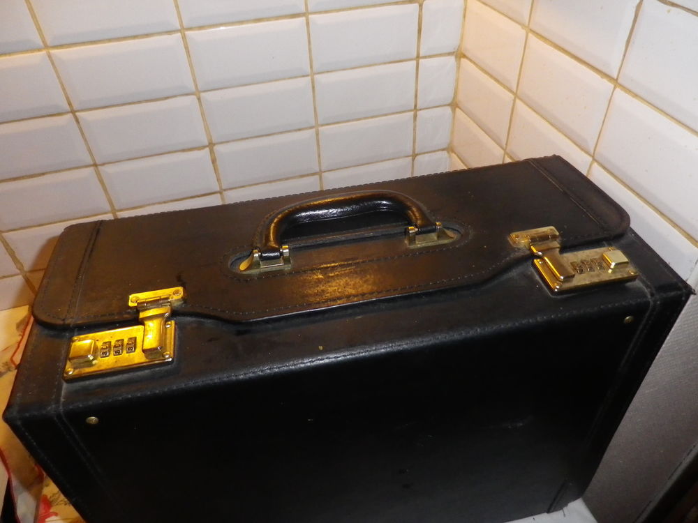 Valise de Pilote en Cuir Maroquinerie