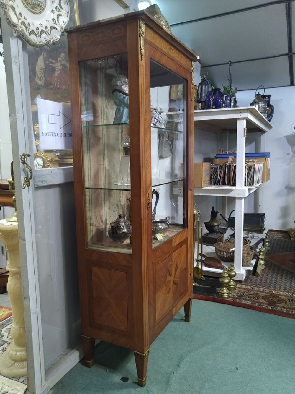 Vitrine ancienne XIX&egrave;me Meubles