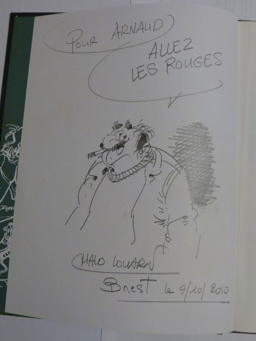 BD - LA VEDETTE - DEDICACEE par MALO LOUARN Livres et BD