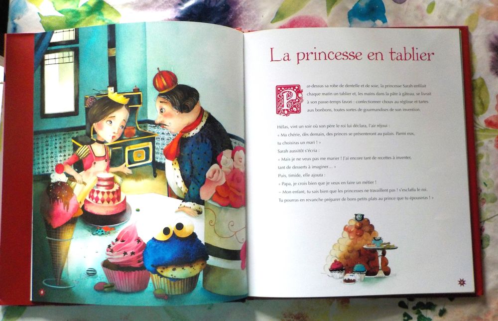 LES PRINCESSES de Agn&egrave;s LAROCHE et Xavi&egrave;re DEVOS Ed. Auzou Livres et BD