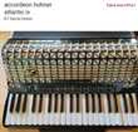 Accord&eacute;on 120 basses Hohner touches piano Instruments de musique