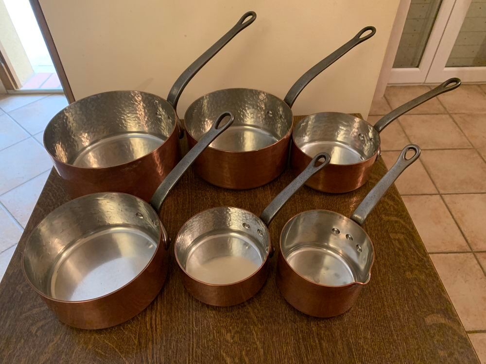 casseroles en cuivre Décoration