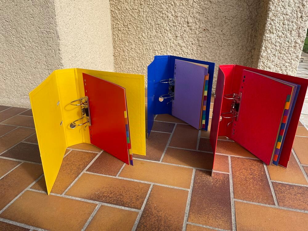 Classeurs plastifi&eacute;s &agrave; levier A4 Matériel informatique