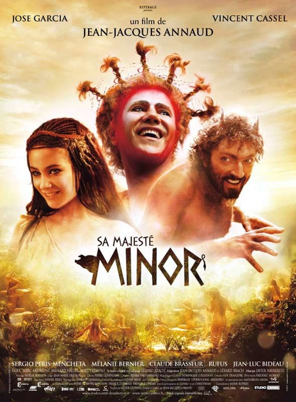 "SA MAJEST&Eacute; MINOR" 2006 Affiche cinema neuf 120x160 