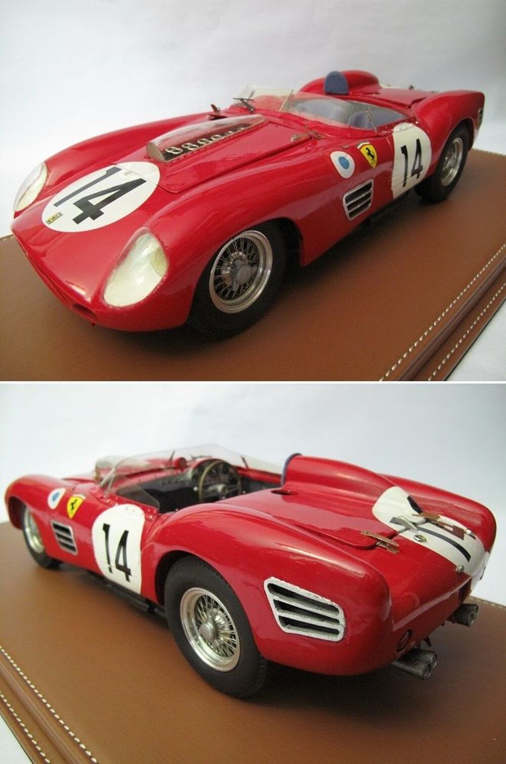 Ferrari 250 TR n&deg;14 Le Mans 1959 1/12 MG Models 