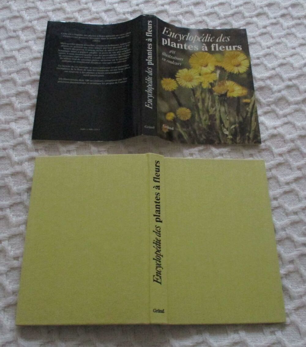 LIVRE ENCYCLOPEDIE DES PLANTES A FLEURS Livres et BD