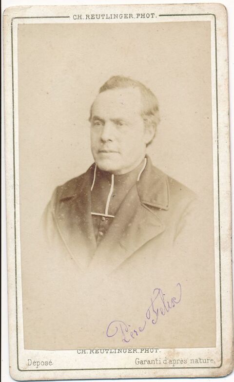 Photo Religieux Père Félix Photographie Ch. Reutlinger 1 Loches (37)