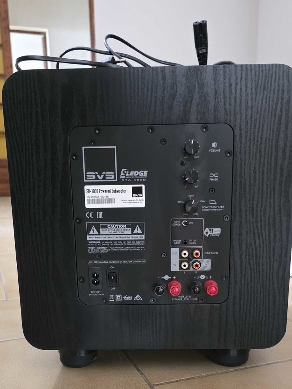 Ensemble KEF LSX 1 / SVS SB 1000 Audio et hifi