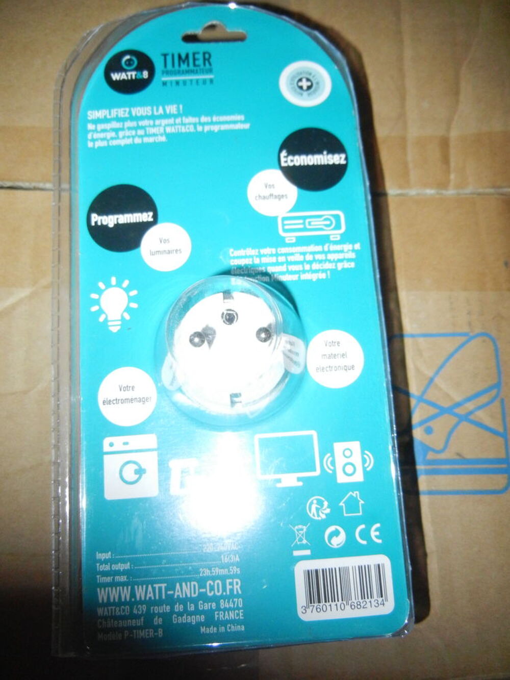 Timer programmable Bricolage