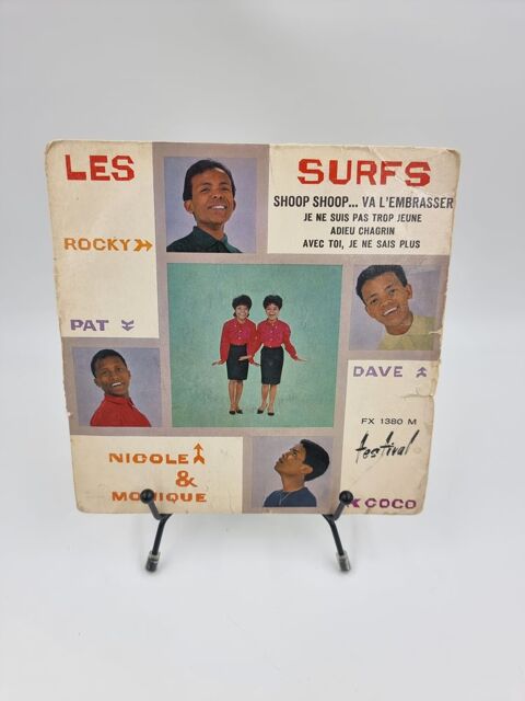 Vinyle 45 tours Les Surfs : Shoop Shoop? Va l'Embrasser  2 Vulbens (74)
