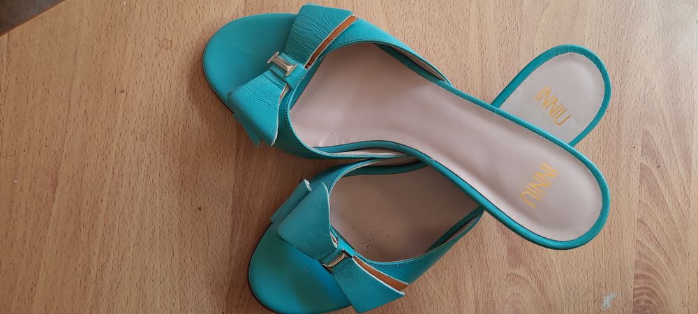 Mules femme cuir marque italienne INNIU Chaussures