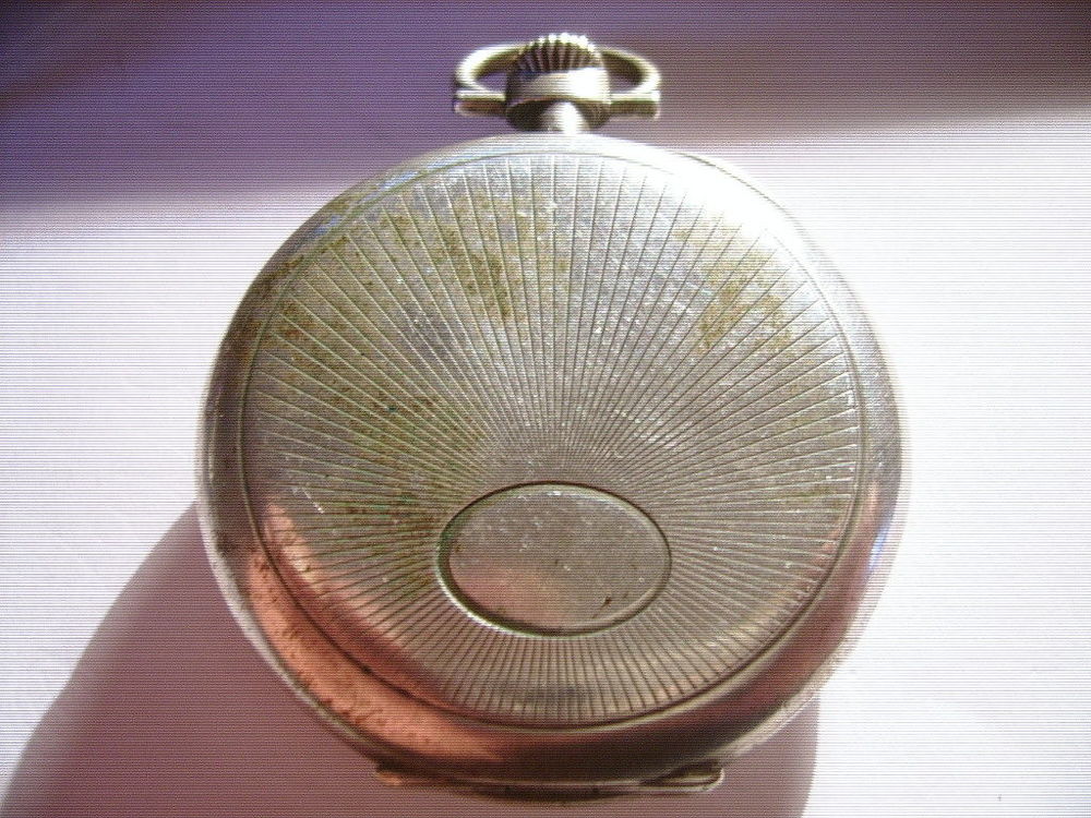 Ancienne montre argent gousset ? Marque Chronom&egrave;tre ? Bijoux et montres