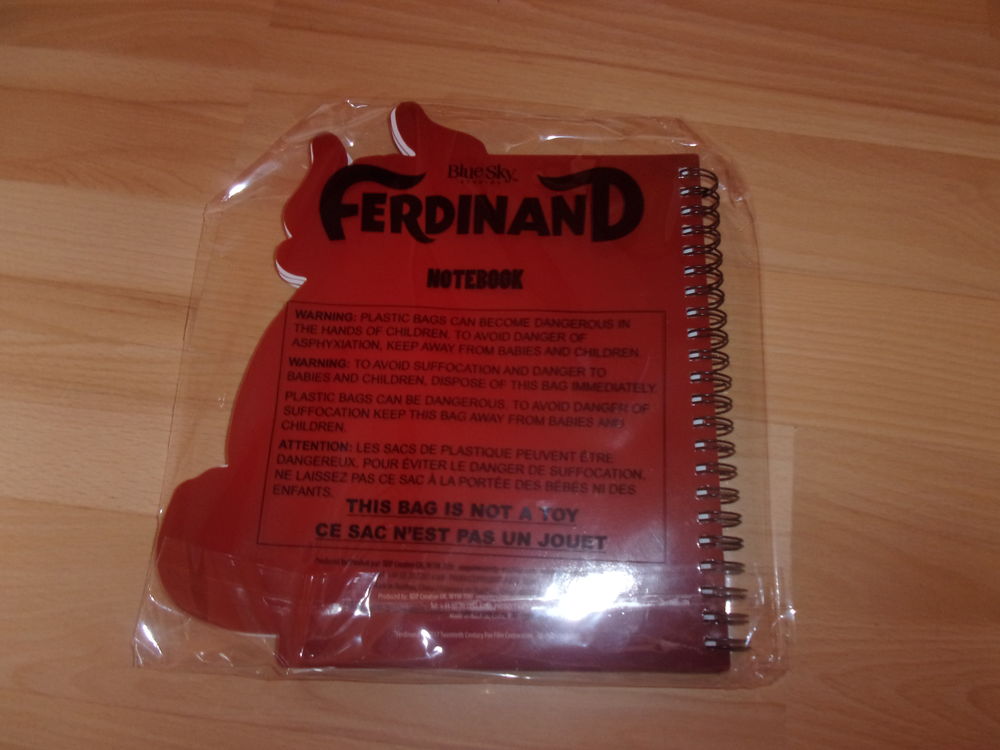 Bloc-notes Ferdinand (Neuf) Jeux / jouets