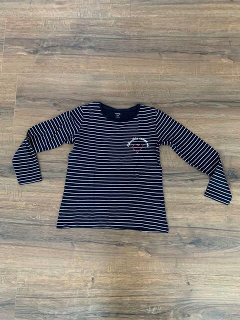 Tee shirt manches longues enfant fille     Kiabi 3 Saleilles (66)