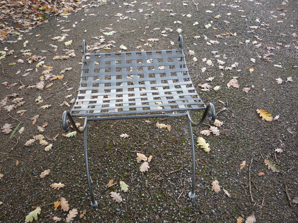 Tabouret fer forg&eacute; Meubles