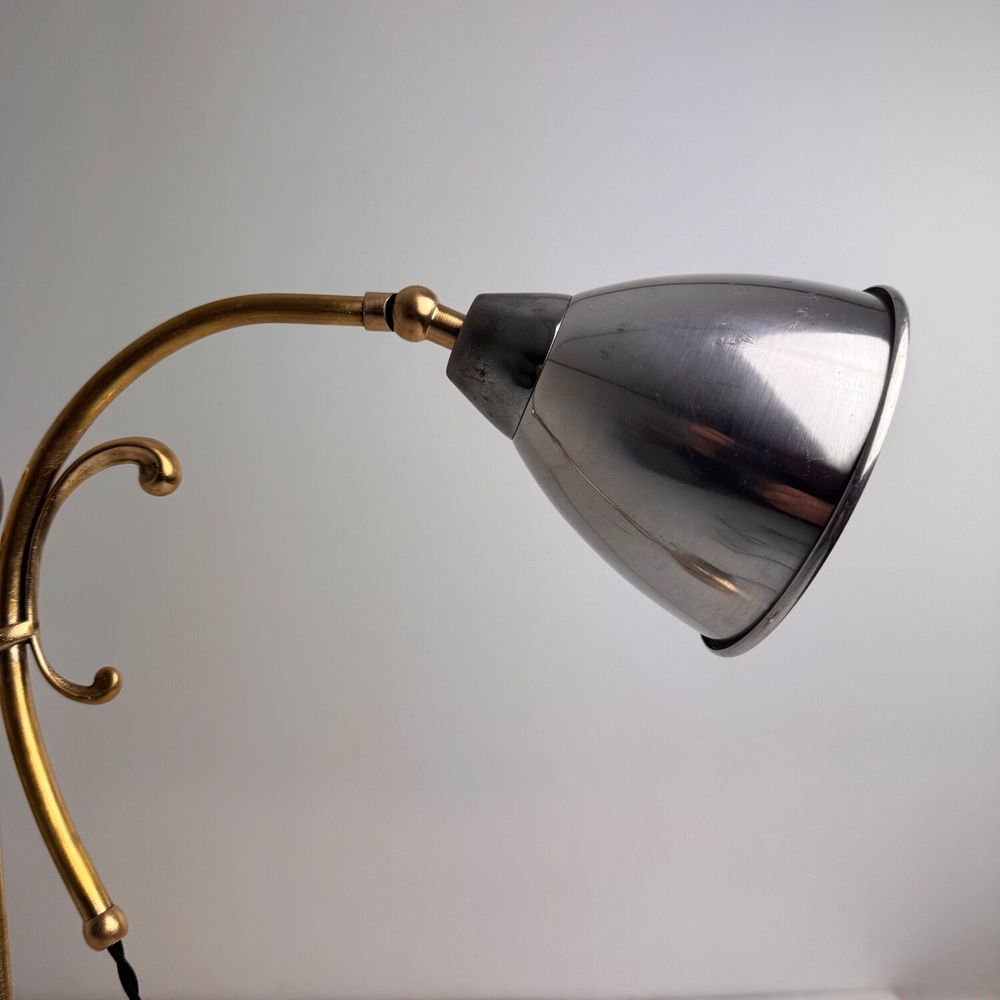 ANCIENNE LAMPE DE BUREAU MONTE ET BAISSE VINTAGE D�coration